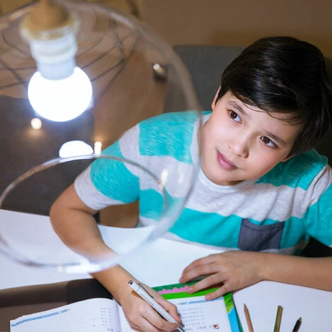 PHILIPS LED-Energiesparlampe E27 3,5 W 6,5 W Warmes/kaltes Licht 3000 K 6500 K Farbtemperatur Augenkomfort Hochtransluzente Maskenlampe Für Zuhause Einzelpackung 220 V,6,5 Watt 6500k. – Bild 2