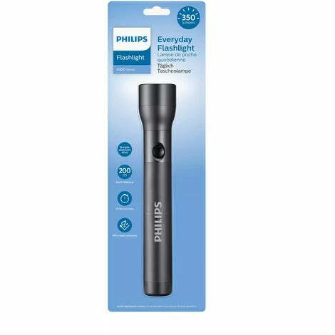 Philips SFL4003T/10 Taschenlampe Schwarz Taster-Taschenlampe LED Philips SFL4003T/10 Taschenlampe Schwarz Taster-Taschenlampe LED -PHILIPS Shop 53933402 4