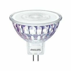 PHILIPS LED-Reflektorlampe GU5,3 MR16 5,8W G 36° 2700K Ewws 345lm Dimmbar DC Ø50,5x45,5mm MASLEDSPOTLVDIMTONE5.8-35WMR16