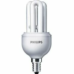 PHILIPS Lampe Dine Fluorescente Attaccococo Piccolo E14 11>50w Warm Light Gen11e14
