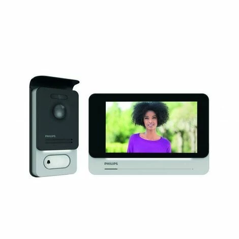 PHILIPS Videocitofono 7'' Touch Welcome Eye Connect 2 Wire Wifi+app 531002 Des 9900 Vdp