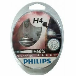 Philips 2 Stueck H4 12342VPS2 12 Volt 60/55 Watt P43t-38