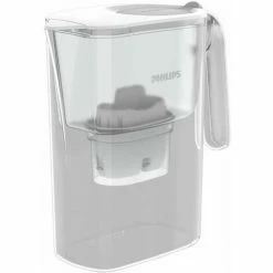 Philips AWP2936WH/10 Wasserfilter Pitcher-Wasserfilter 3 L Transparent, Weiß