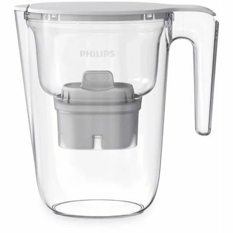 Philips AWP2935WH/10 Wasserfilter Pitcher-Wasserfilter 2,6 L Transparent, Weiß