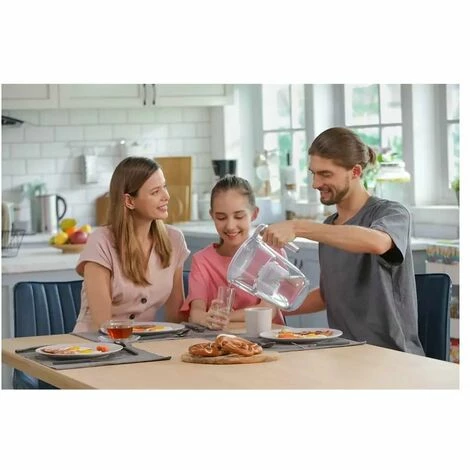 Philips AWP2935WH/10 Wasserfilter Pitcher-Wasserfilter 2,6 L Transparent, Weiß – Bild 2