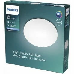 Deckenleuchte Led 24w 2350lm 6500k Suede Philips