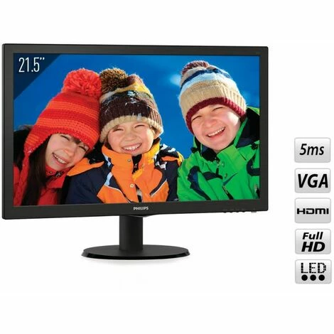 Philips V Line LCD-Monitor mit SmartControl Lite 223V5LHSB/00 Philips V Line LCD-Monitor Mit SmartControl Lite 223V5LHSB/00 -PHILIPS Shop 64792847 1