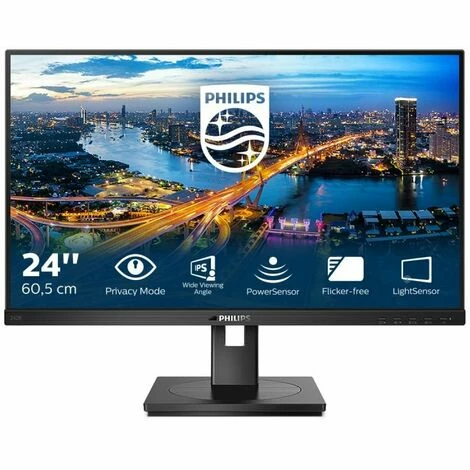 Philips B Line 242B1V/00 LED Display 60,5 Cm (23.8 Zoll) 1920 X 1080 Pixel Full HD Schwarz