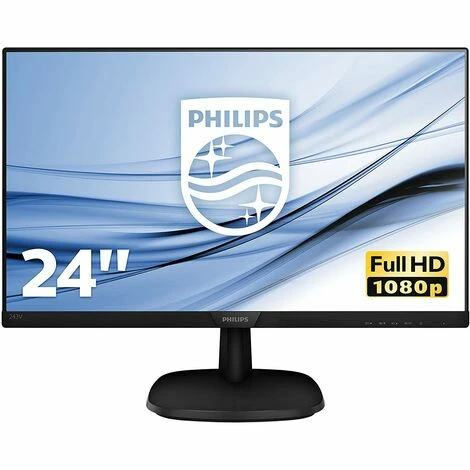 Philips V Line Full-HD-LCD-Monitor 243V7QJABF/00 – Bild 2