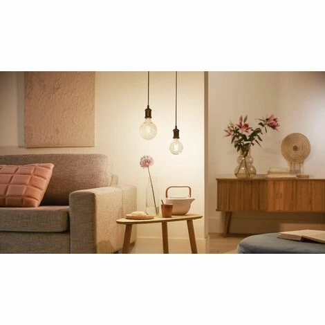 Philips Smart LED Leuchtmittel Tunable White Clear G95 E27, Globeform 7W warmweiß-kaltweiß WiZ Connected Clear G95 Philips Smart LED Leuchtmittel Tunable White Clear G95 E27, Globeform 7W Warmweiß-kaltweiß WiZ Connected Clear G95 -PHILIPS Shop 64872666 2