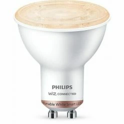 Philips Smart LED Leuchtmittel Tunable White PAR16 GU10, Reflektor 4,7W Warmweiß-kaltweiß WiZ Connected Philips White