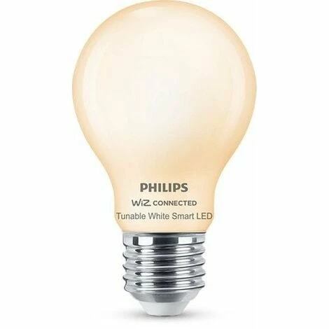 Philips Smart LED Leuchtmittel Tunable White A60 E27, Birnenform 7W Warmweiß-kaltweiß. WiZ Connected White Philips