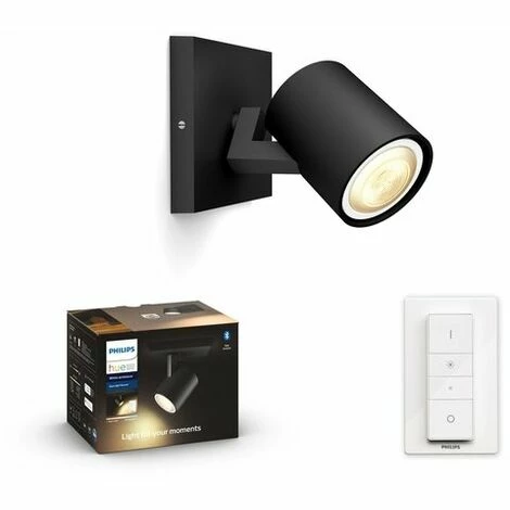 DECKEN-/WANDLEUCHTE LED 5 W 1X GU10 PHILIPS LIGHTING RUNNER 5309030P6 SCHWARZ 1 ST DECKEN-/WANDLEUCHTE LED 5 W 1X GU10 PHILIPS LIGHTING RUNNER 5309030P6 SCHWARZ 1 ST -PHILIPS Shop 64975908 2