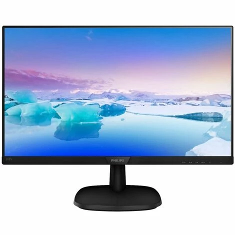60.5cm/24'' (1920x1080) Philips V-Line 243V7QDSB 4ms 16:9 USB VGA DVI HDMI VESA Full HD Black