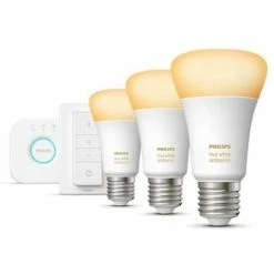 Philips Hue White Amb. E27 Bluetooth 3er S Inkl. Dimmschalter