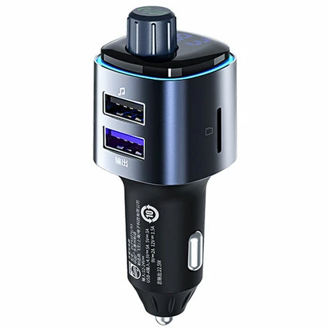 Philips Auto-Schnellladegerät BT-Player MP3-Empfänger Zerstörungsfreie Qualität BT5.0 QC3.0 Blitzladespannungsüberwachung, U-Disk-Anschluss + A22.5W