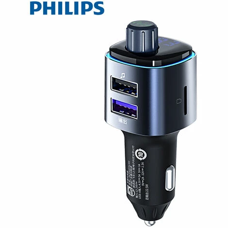 Philips Auto-Schnellladegerät BT-Player MP3-Empfänger Zerstörungsfreie Qualität BT5.0 QC3.0 Blitzladespannungsüberwachung, U-Disk-Anschluss + A22.5W – Bild 2