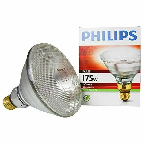 Infrarot-Parlampe - 175w "energy Saver" - E27 - Weiß (therapeutisch) - Philips 3 Infrarot-Parlampe - 175w "energy Saver" - E27 - Weiß (therapeutisch) - Philips