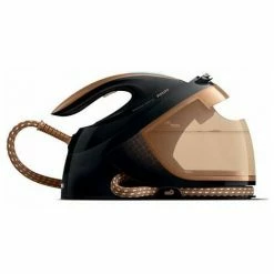 Philips GC8755/80 Bügeleisen Dampfbügeleisen SteamGlide Plus-Sohle Schwarz, Kupfer 2600 W