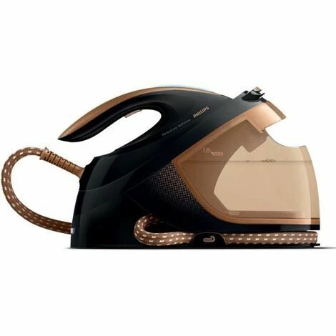 Philips GC8755/80 Bügeleisen Dampfbügeleisen SteamGlide Plus-Sohle Schwarz, Kupfer 2600 W – Bild 3