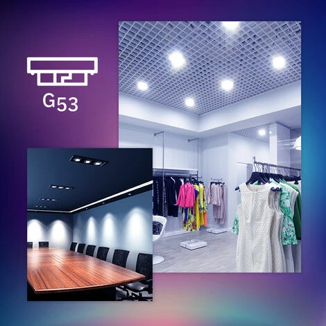 PHILIPS LED-Glühbirne G53 15W 12V AR111 Dimmbar SpotLV 24º Warmes Weiß 3000K – Bild 2